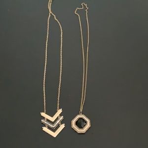 Set of 2 new York and company long necklaces
